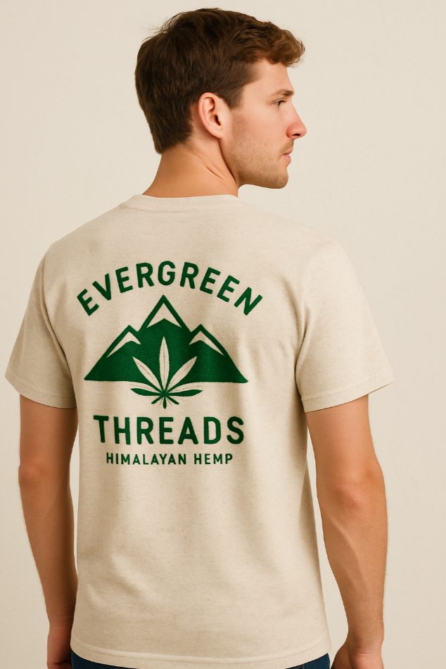 Evergreen Threads – Himalayan Hemp T-Shirt